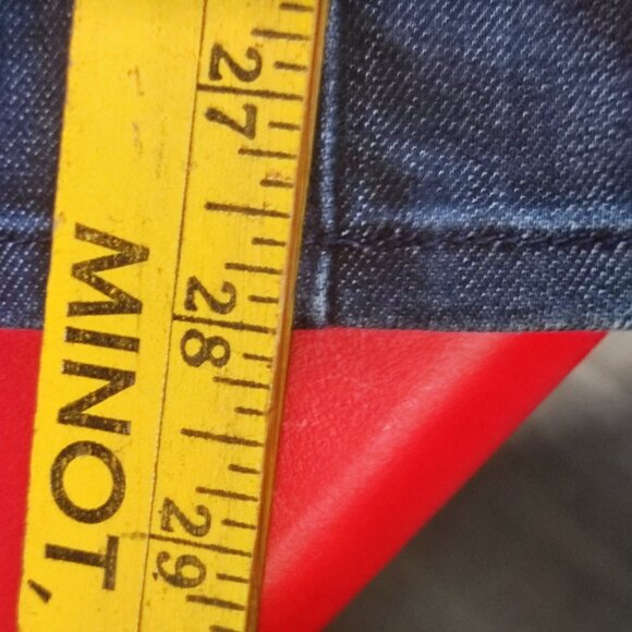 Volcom Vorta jeans slim form indigo blue men's size W29 L28 - Picture 6 of 7